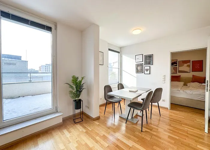 Appartement Feelhome-prater-ausblick-terrasse-6 Gaeste-wifi-smart Tv