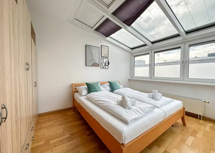 Appartement Feelhome-prater-ausblick-terrasse-6 Gaeste-wifi-smart Tv *